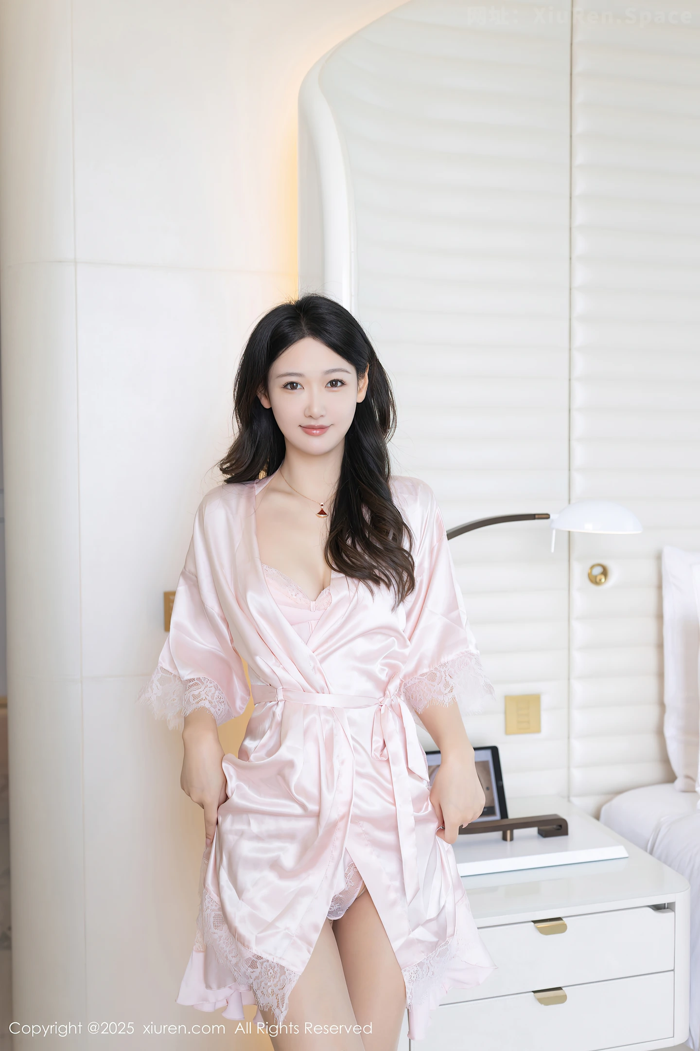 图片[6]-[XiuRen秀人网] VOL.10150 模特唐安琪性感粉色连衣短裙露粉色内衣配肉丝袜秀美腿诱惑写真79P-秀人网官方网站